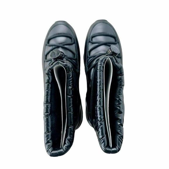 Michael Kors Muse Pull On Fine Nylon Boot Bootie Black 6/6.5/8/8.5 $295 Nib - Picture 7 of 11